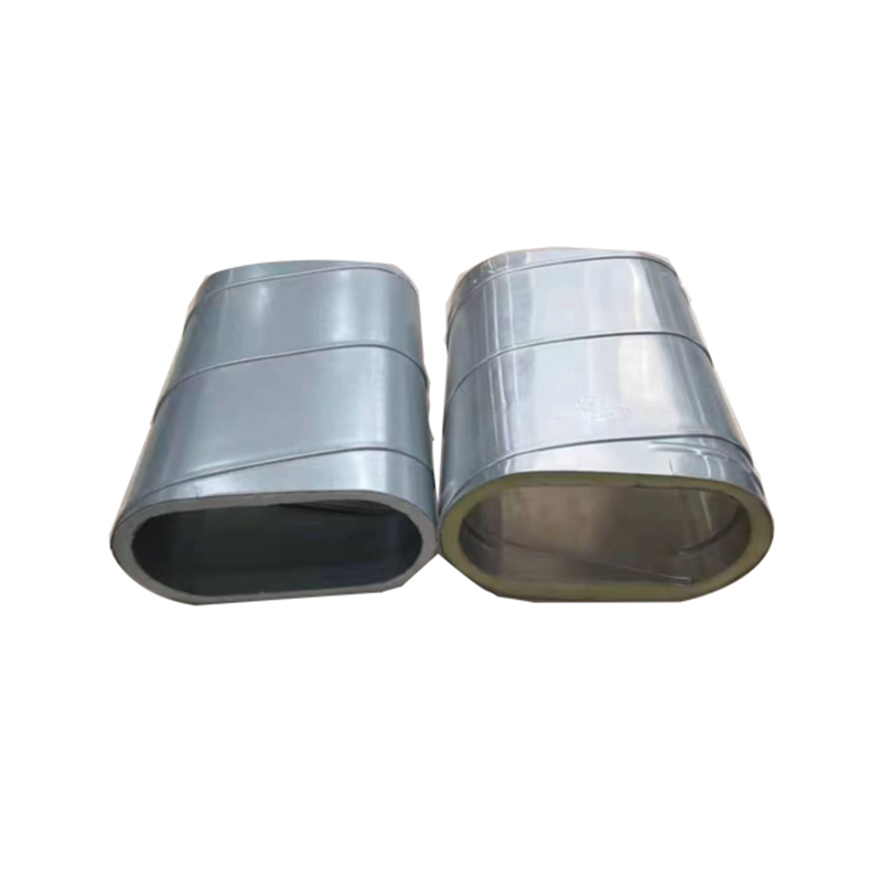 How does the oval duct optimize modern ventilation systems with its streamlined design and high efficiency?